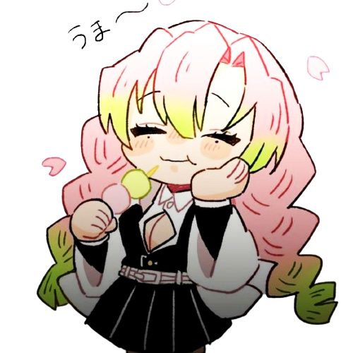 Mitsuri chibi render by DreamYue on DeviantArt