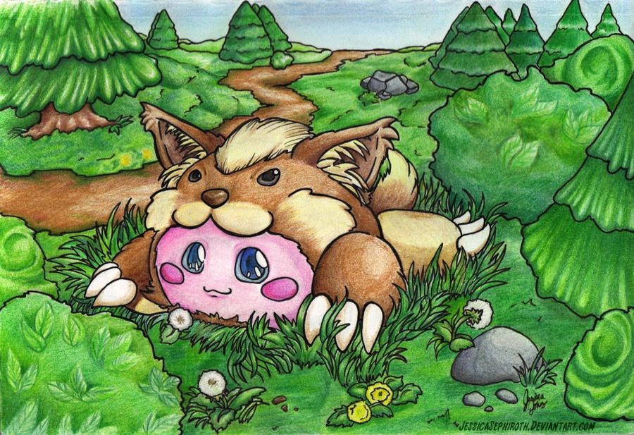 .::Fluff in the Grass::.