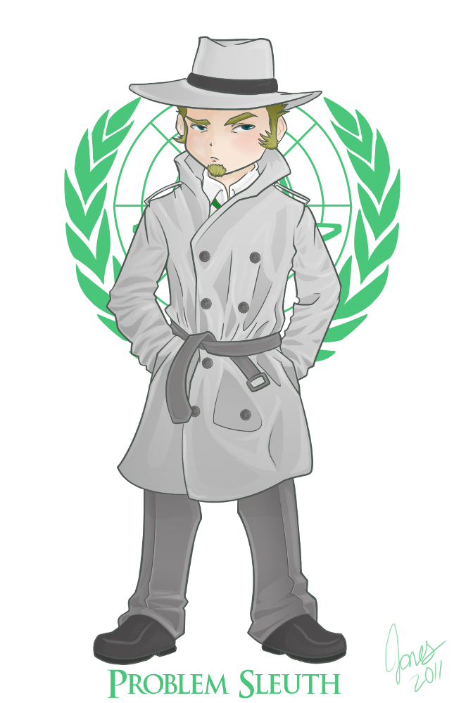 Problem Sleuth Chibi by JessySketches on DeviantArt