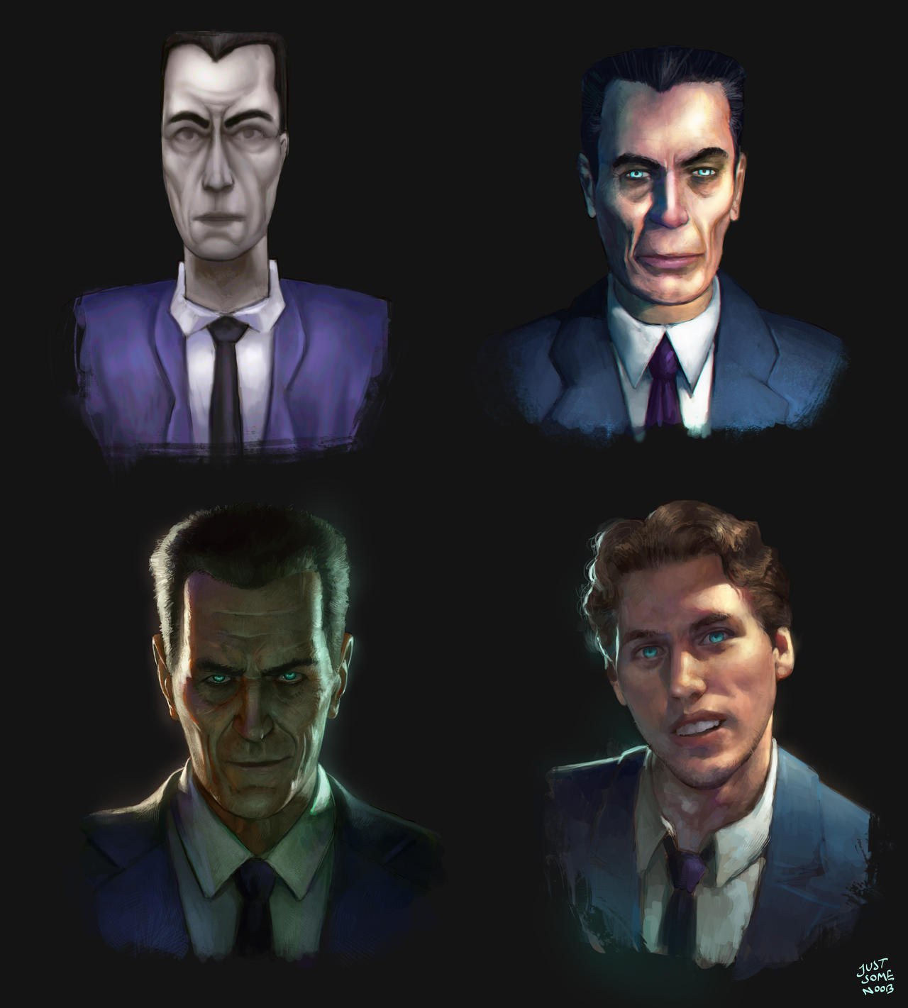 gman study by JustSomeNoob1 on DeviantArt