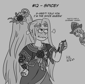 Inktober 2023: Spicey