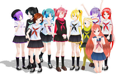 Lucky Star x Vocaloid