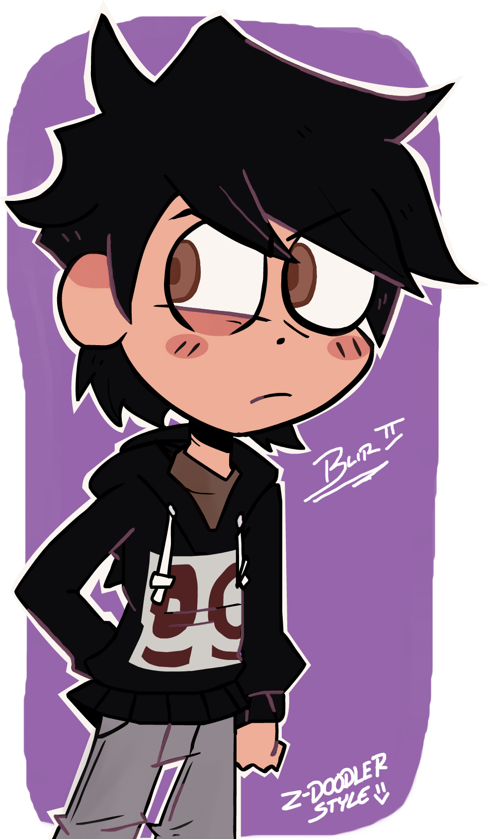 Z-Doodler try style by EmberAzulejo on DeviantArt