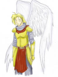 Sariel Ed in armor