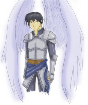 Samael Roy in armor