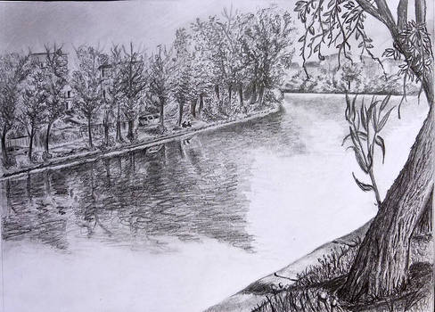 Lake Baneasa in Romania 'Outdoor Sketch'