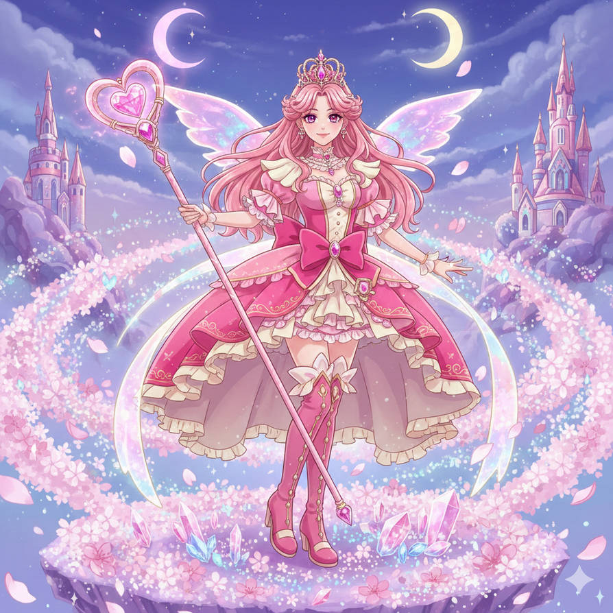 Pink Magik Pink Magical Girl by PinkMagicalGirlLover on DeviantArt