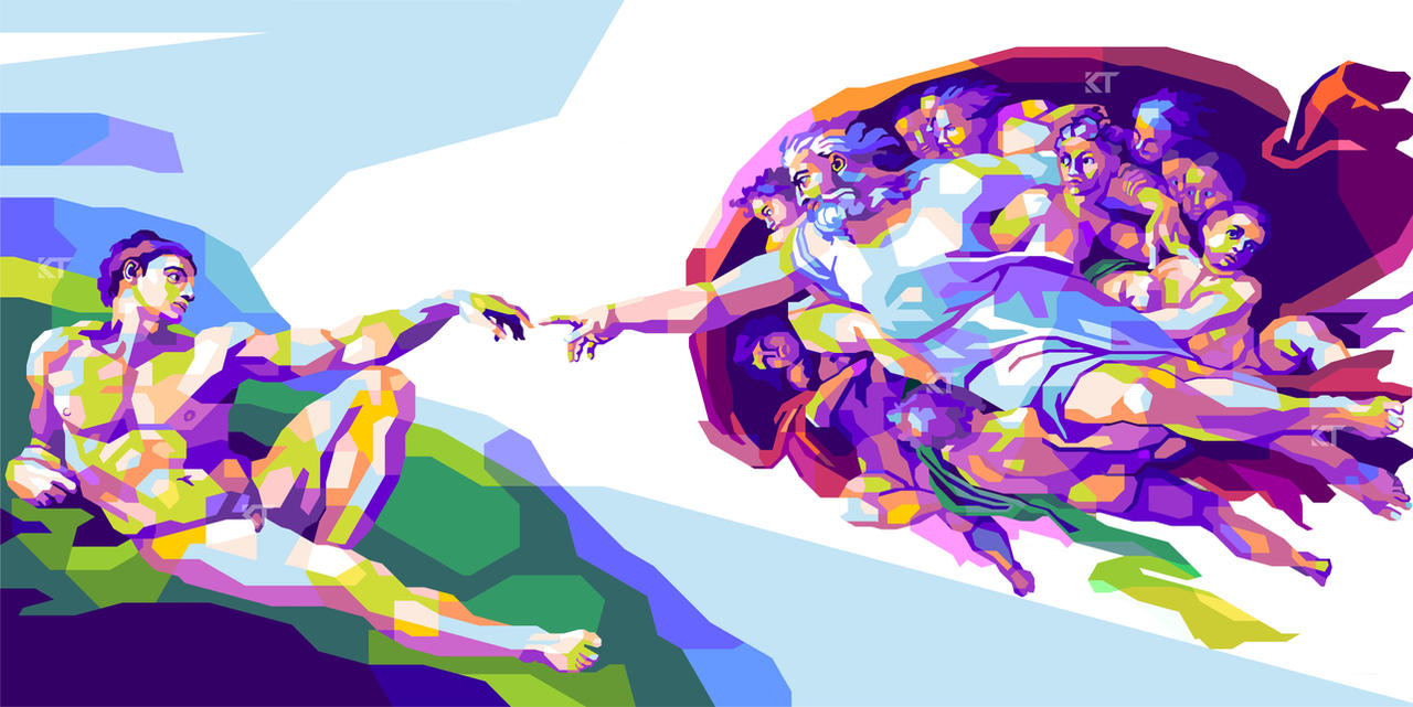 God Creating Adam Animation The Creation Of Adam by AwpCatz on DeviantArt