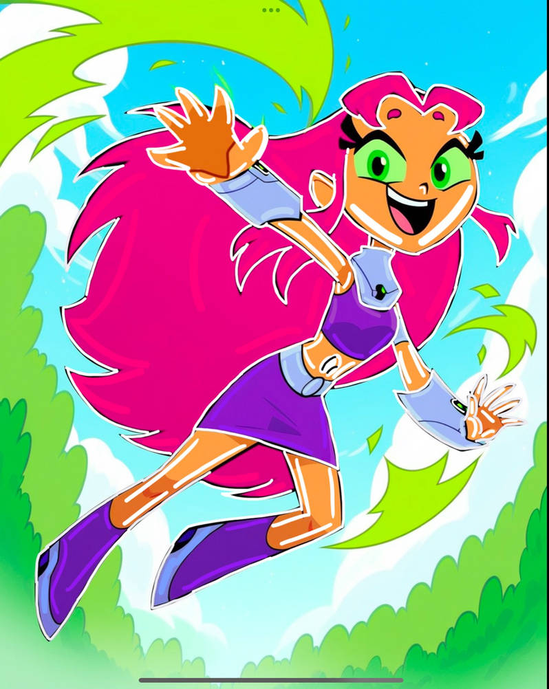 Starfire Over Inflation Inflatable Starfire V2 by sethborne219 on DeviantArt