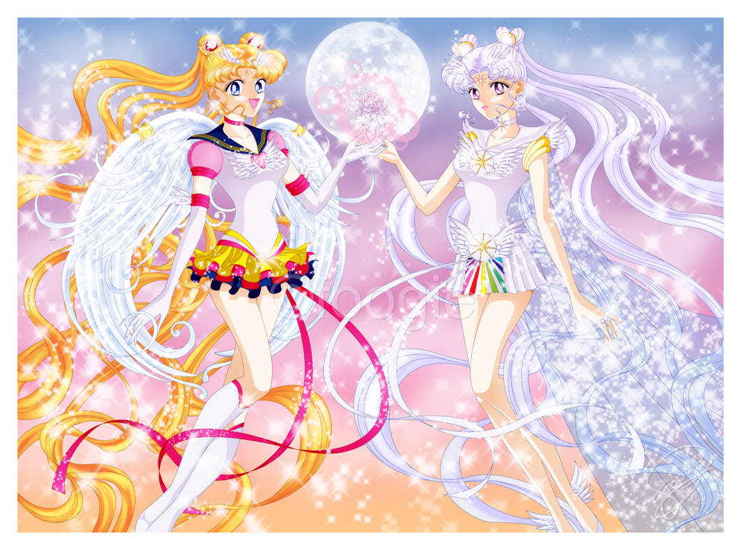 Eternal Sailor Moon and Cosmos