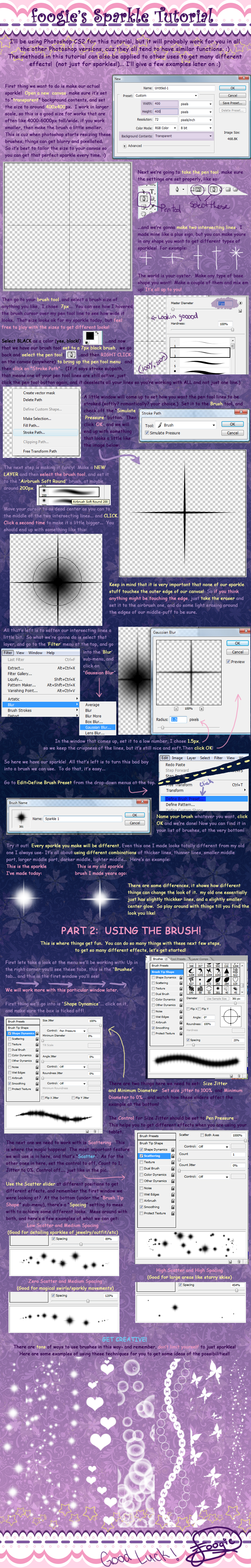 Foogie's Sparkle/Brushmaking Tutorial