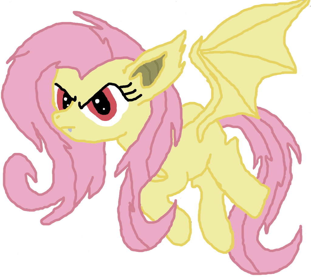 Flutterbat Deviantart Front Flutterbat by EquestianRacer on DeviantArt