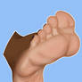 Foot color practice 2