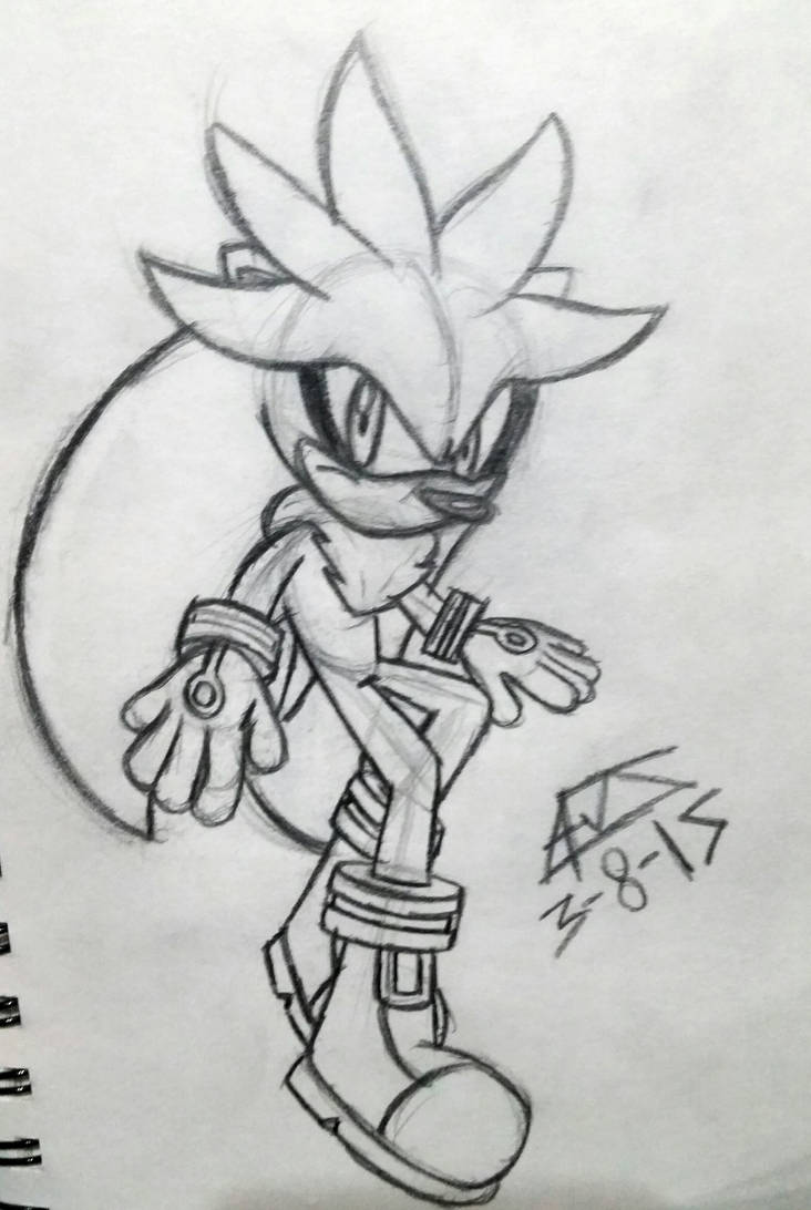 Silver Sketch by Drawn-by-AJ on DeviantArt