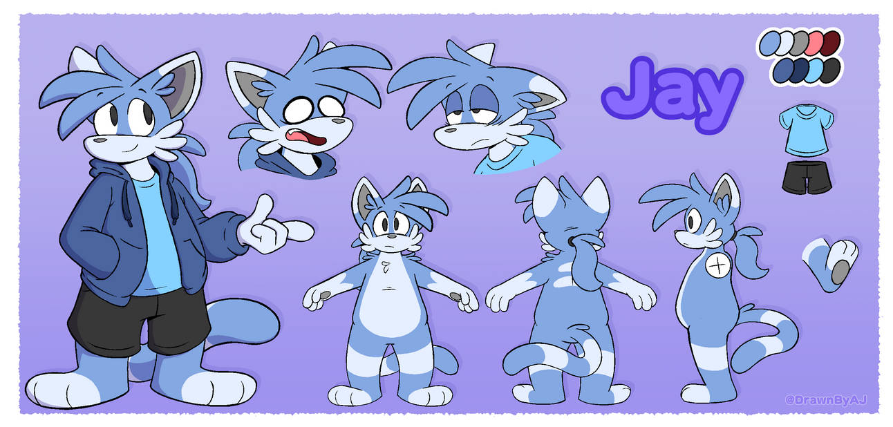 Hyperjay Drawing Jay Ref 2021 by Drawn-by-AJ on DeviantArt