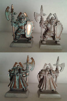 Stone and Bronze Statues