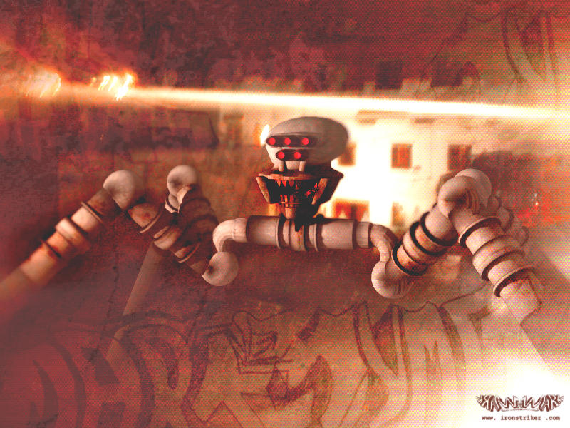 Death bot by ironstriker on DeviantArt