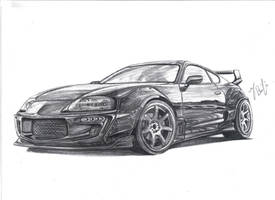 Toyota Supra LibertyWalk BodyKit