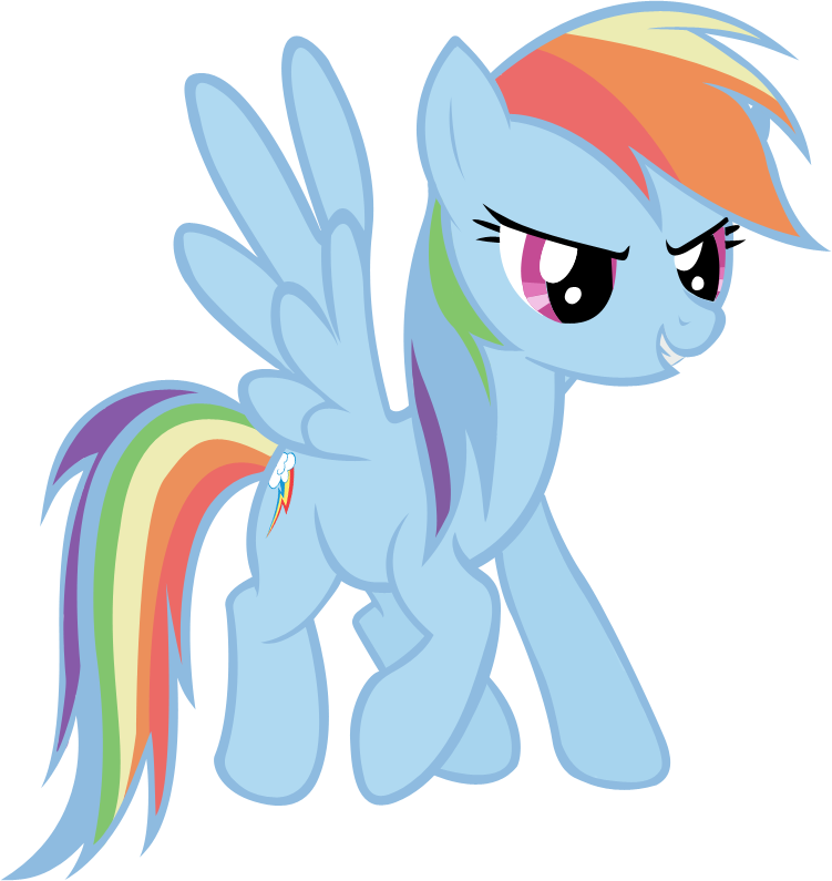 Rainbow Dash Vector