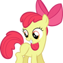 Apple Bloom all happy.