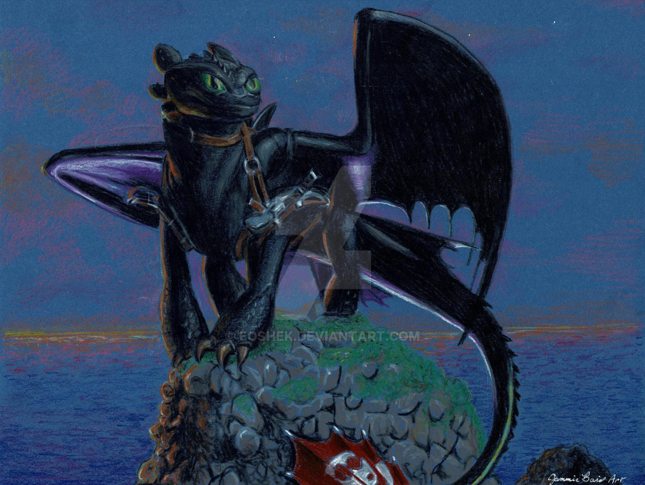 Toothless hi res scan by eoshek on DeviantArt