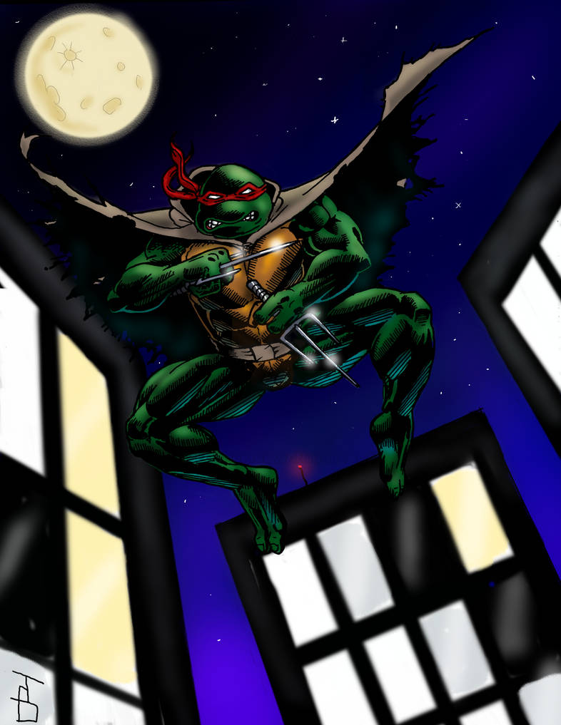 Zombie Raphael Color Raphael in color by eoshek on DeviantArt