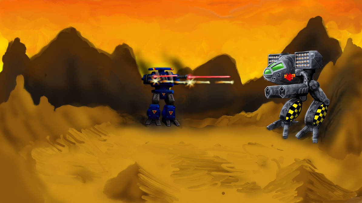 Rifleman vs Timberwolf by eoshek on DeviantArt
