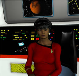 Lt. Nyota Uhura by kirinranger