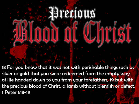 Precious Blood of Christ