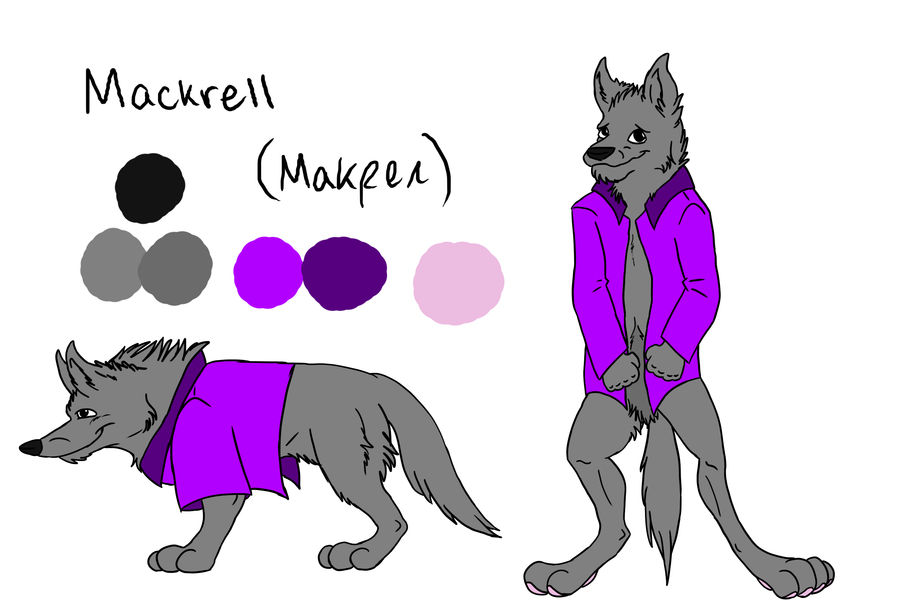 Mackrell Ref Sheet by Rain-Pups on DeviantArt