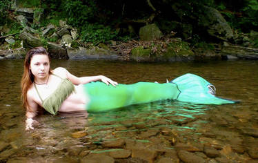 Mermaid Skyla: Lounging