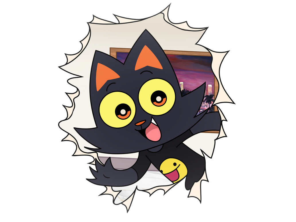 Howard the cat says hi by Revienity on DeviantArt