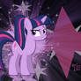 Twilight Sparkle with ponytail wallpaper