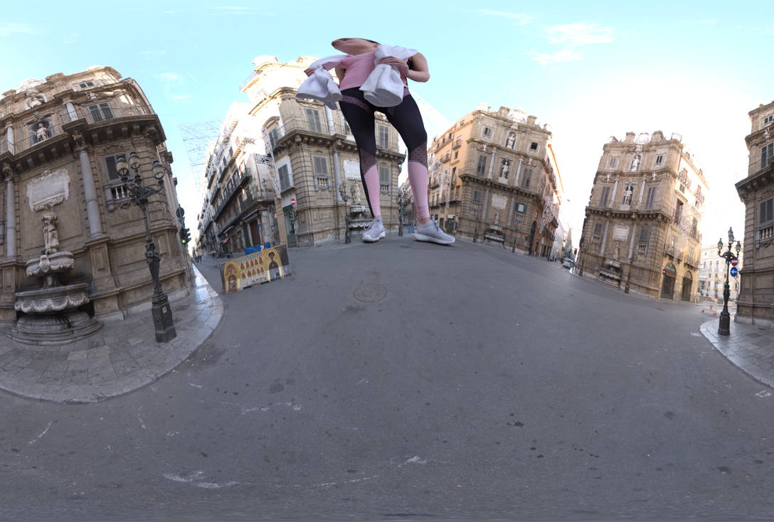 Deviantart 360 Giantess athletic VR360 A by diabuz on DeviantArt
