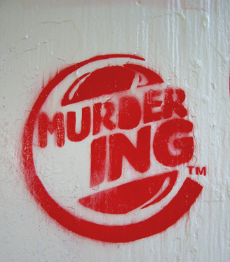 Murder Ing Stencil