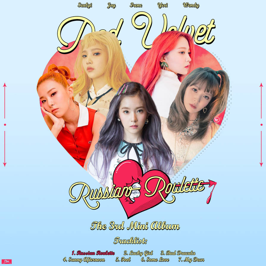 Red Velvet - russian roulette FONT by Milevip on DeviantArt