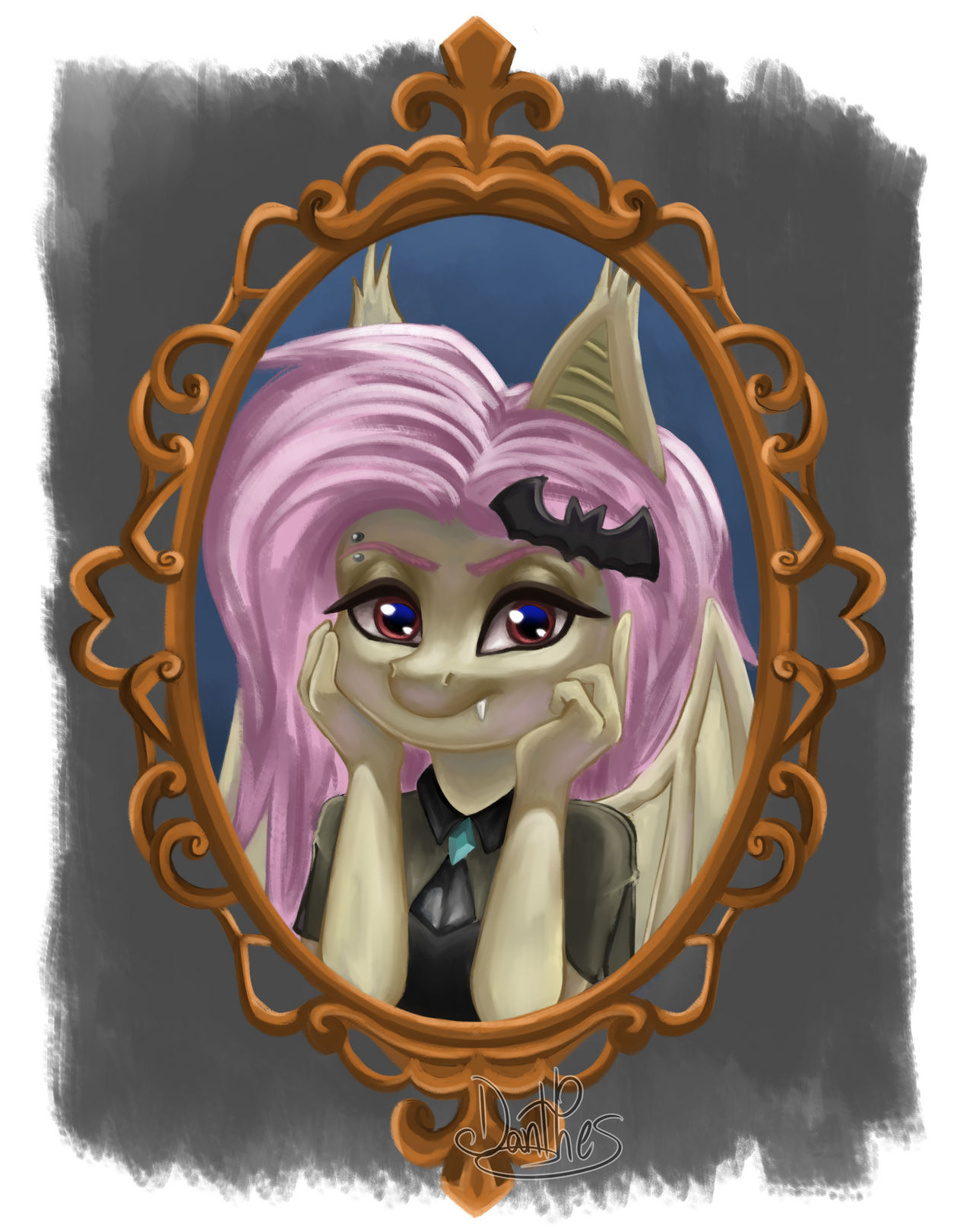 Flutterbat Deviantart Front Flutterbat by Danthez on DeviantArt