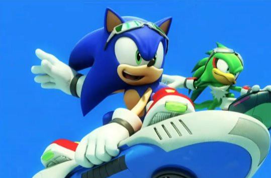 sonic free riders by brianamcginnis on DeviantArt