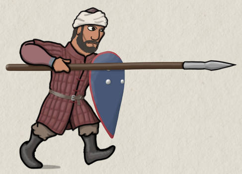 Skoutatos, 10th c AD (Byzantine Infantry)