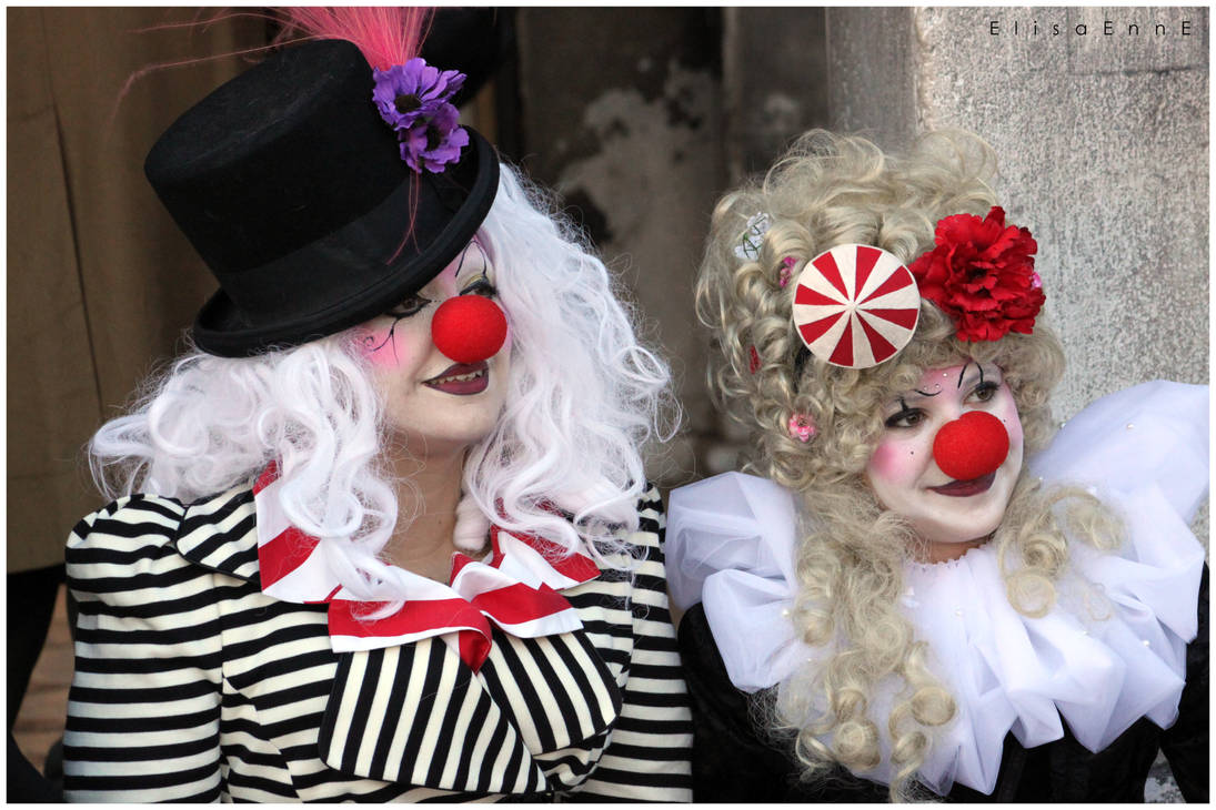 Venice Carnival - Clowns