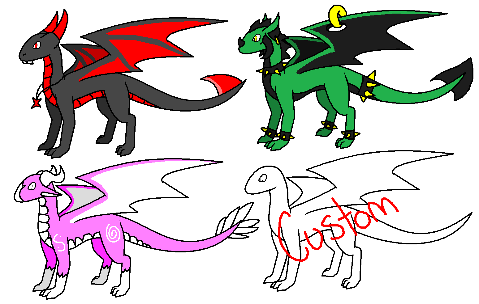 DRAW TO ADOPT DRAGONS