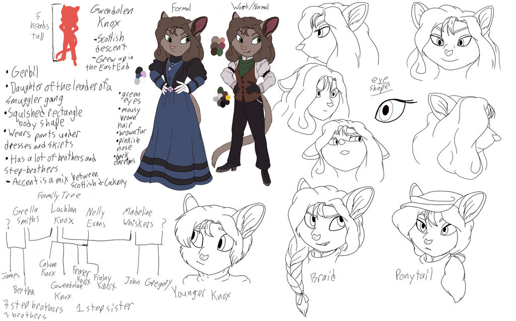 OC Redesign: Gwendolen Knox
