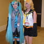 Two Vocaloids joined at the hip