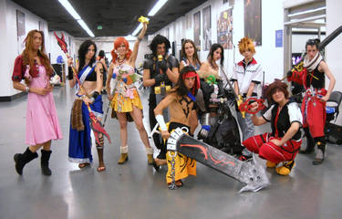 Final Fantasy cosplay group