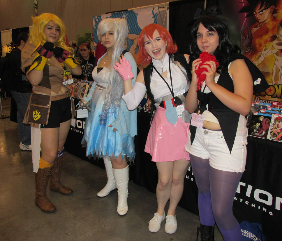 Funimation Booth Shopping at the Funimation booth by jpop52 on DeviantArt
