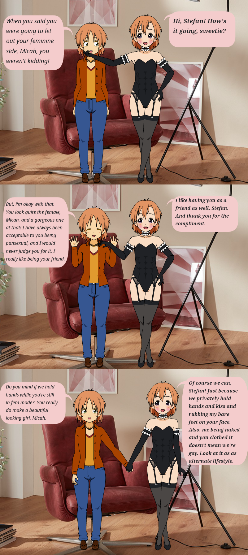 Bringing Out His Feminine Side 2 By Jpop52 On DeviantArt bringing-out-his-feminine-side-2-by-jpop52-on-deviantart