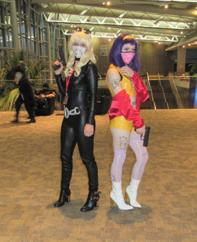 Julia and Faye Valentine from Cowboy Bebop