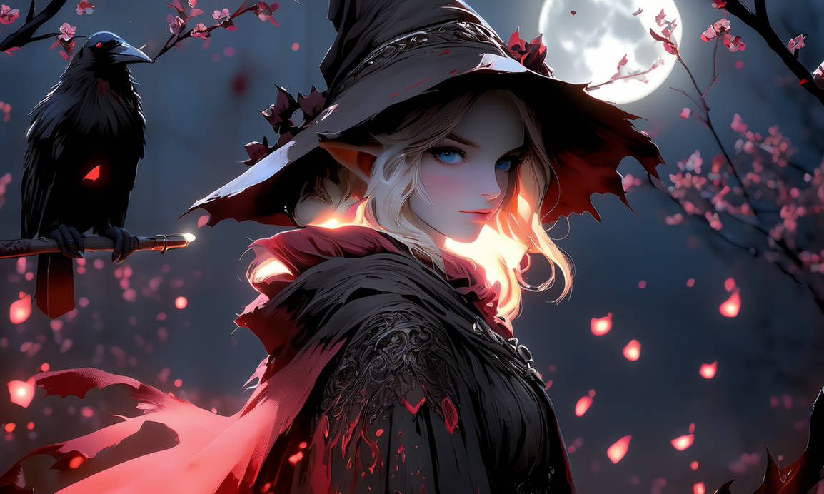 Elf witch by HasegawaMadao on DeviantArt