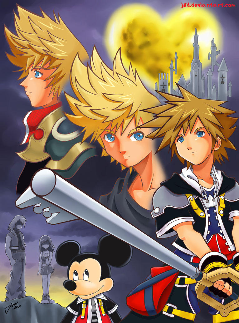 Kh Background Deviantart KH: The Faces of the Hero by J8d on DeviantArt