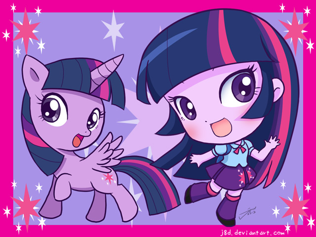 Equestria Chibi Girls: Twilight Sparkle